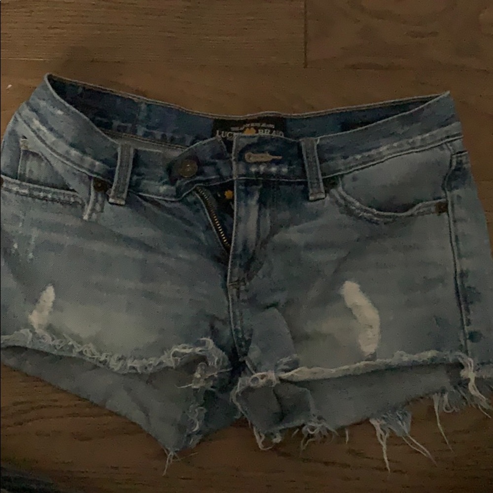 jean shorts